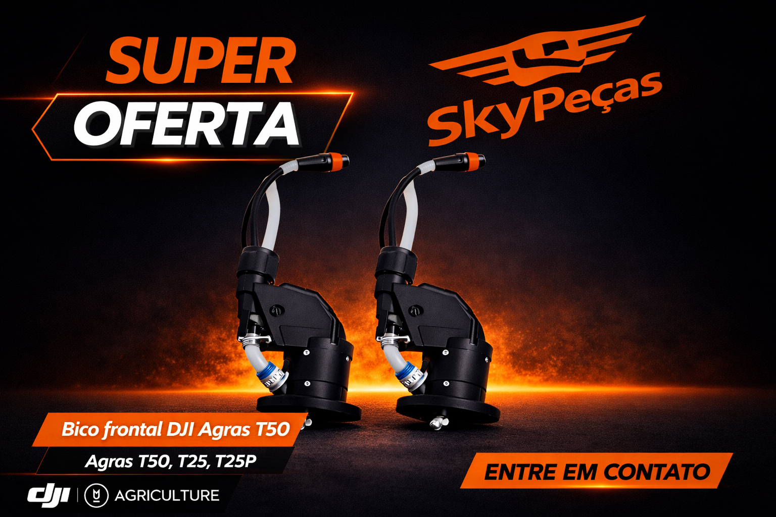 Bico frontal do DJI Agras T50