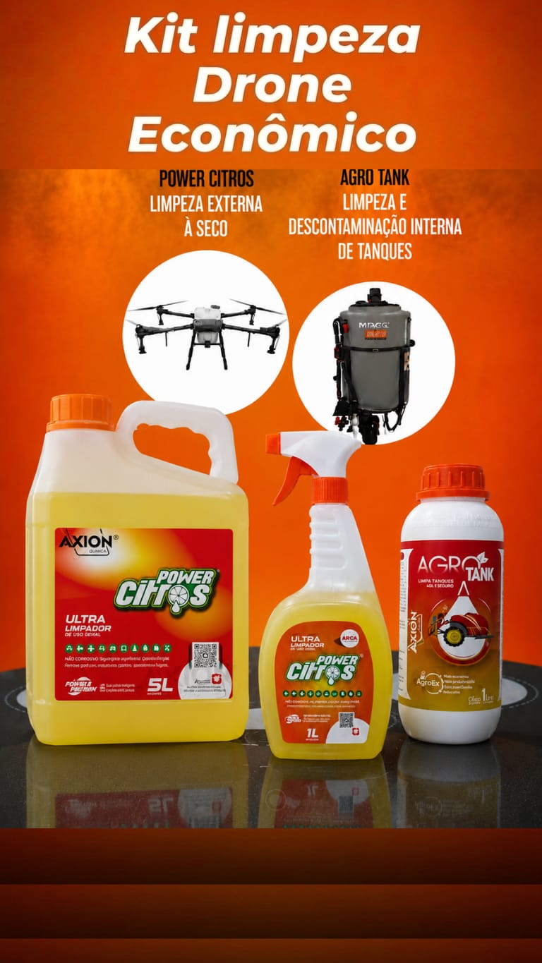 Kit Limpeza Drone Econômico