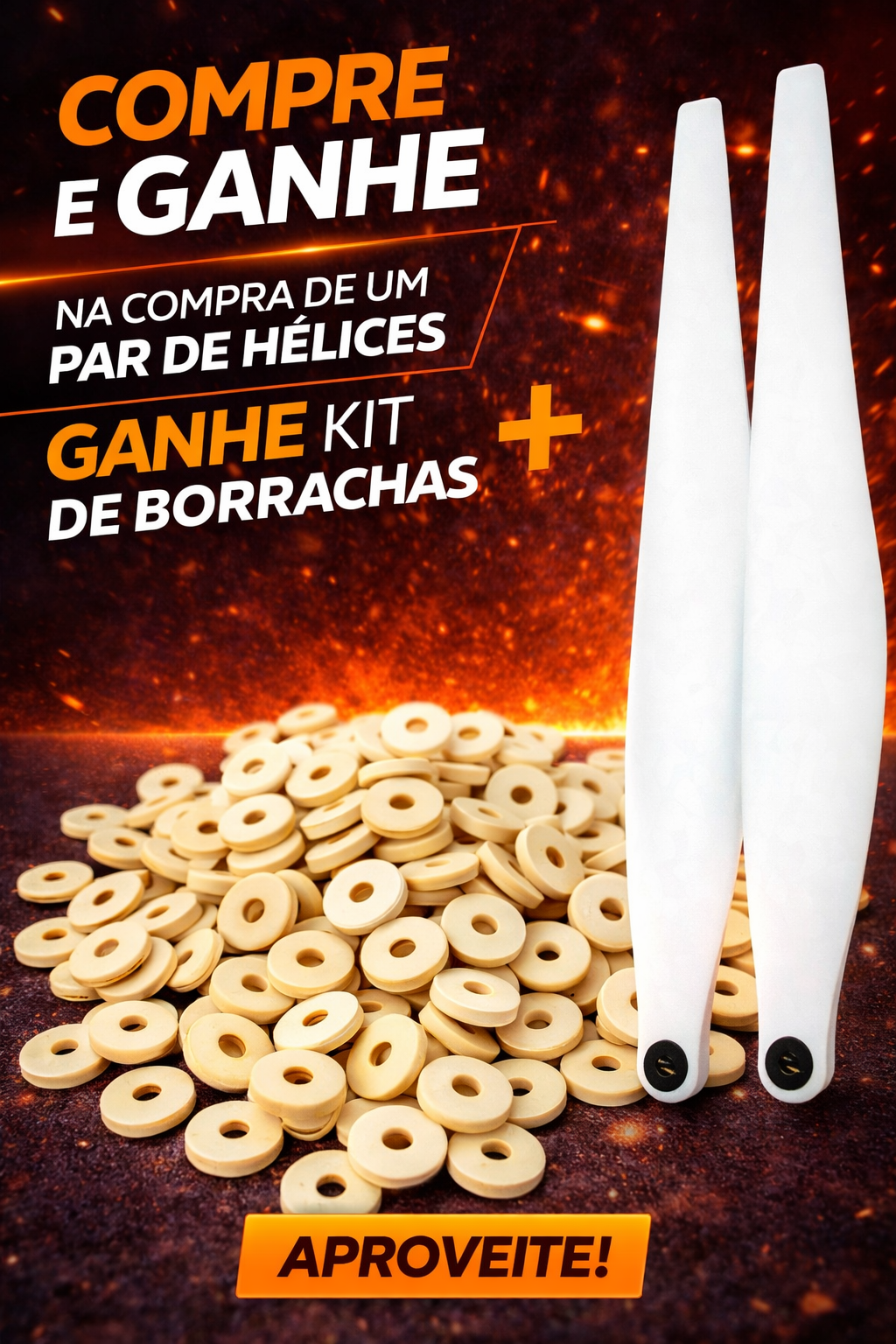 Par de Hélice Agras T50 DJI